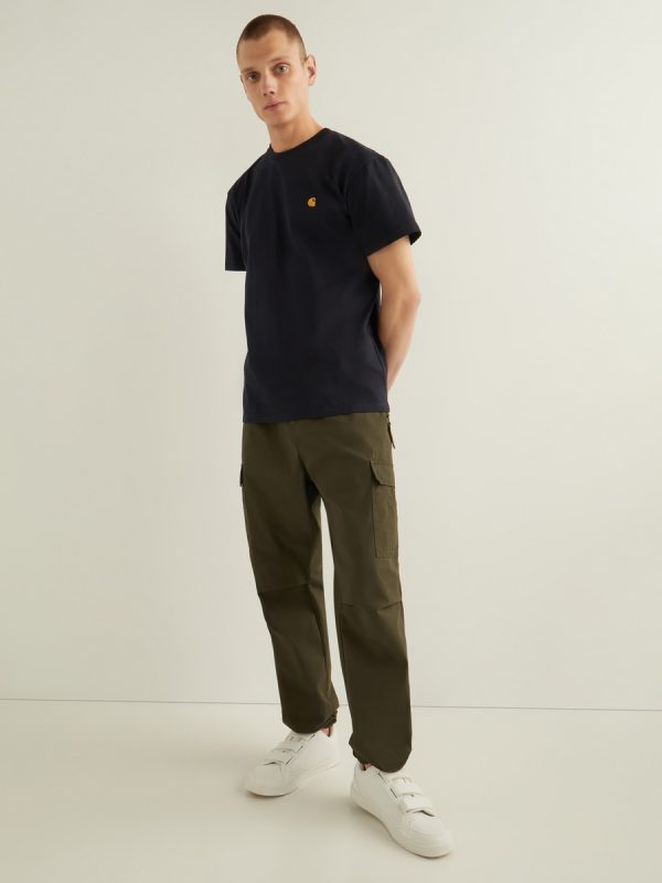 Camisetas de hombre S/S Chase T-Shirt - Azul