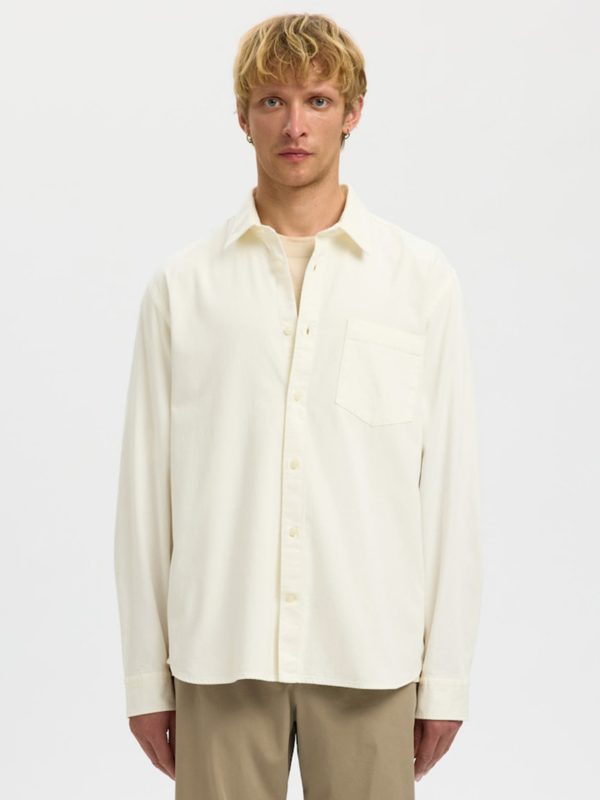 Camisa de hombre vaquera - Blanco