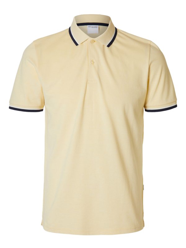 Polo de hombre manga corta - Amarillo