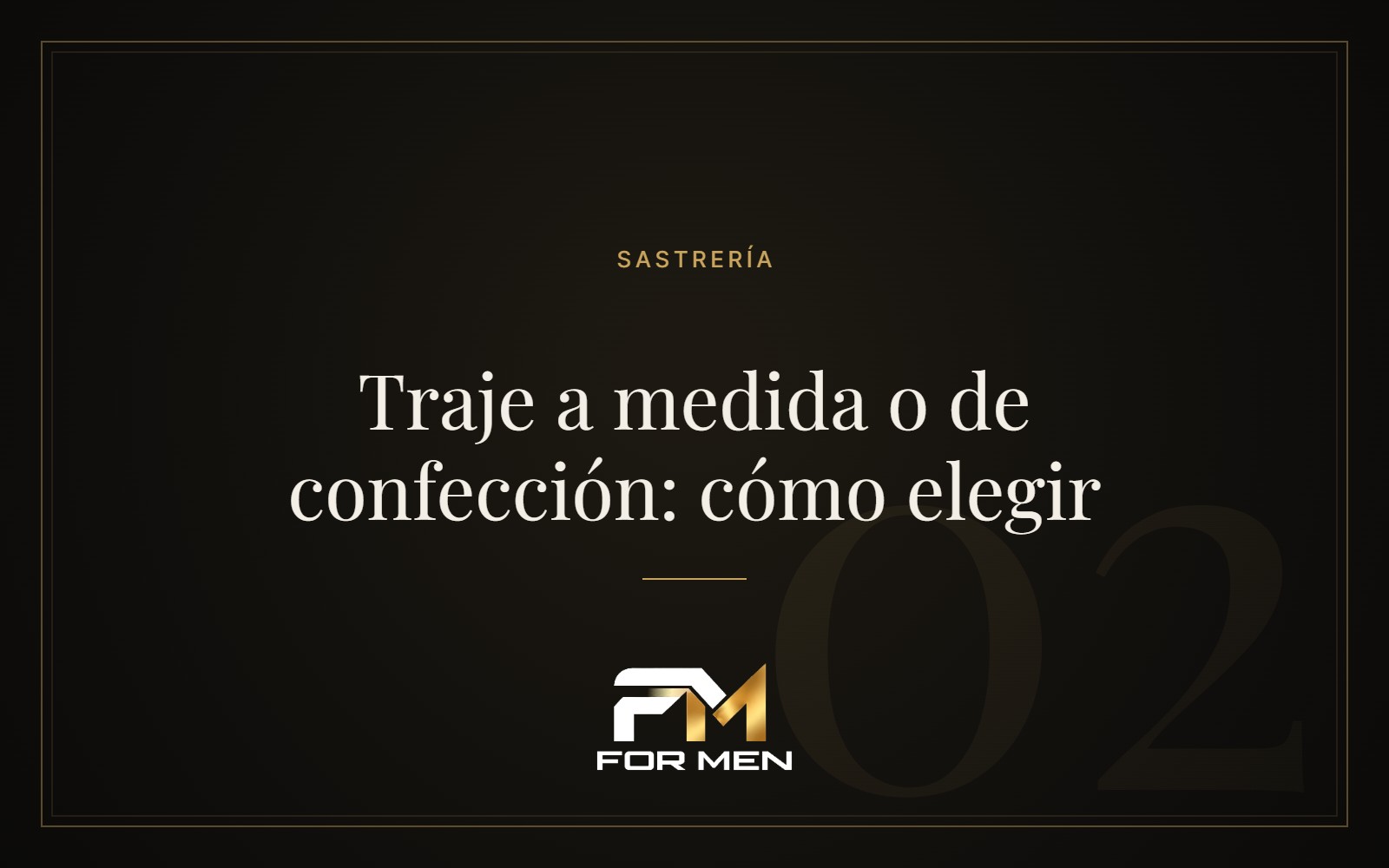 Traje a medida o de confección: cómo elegir