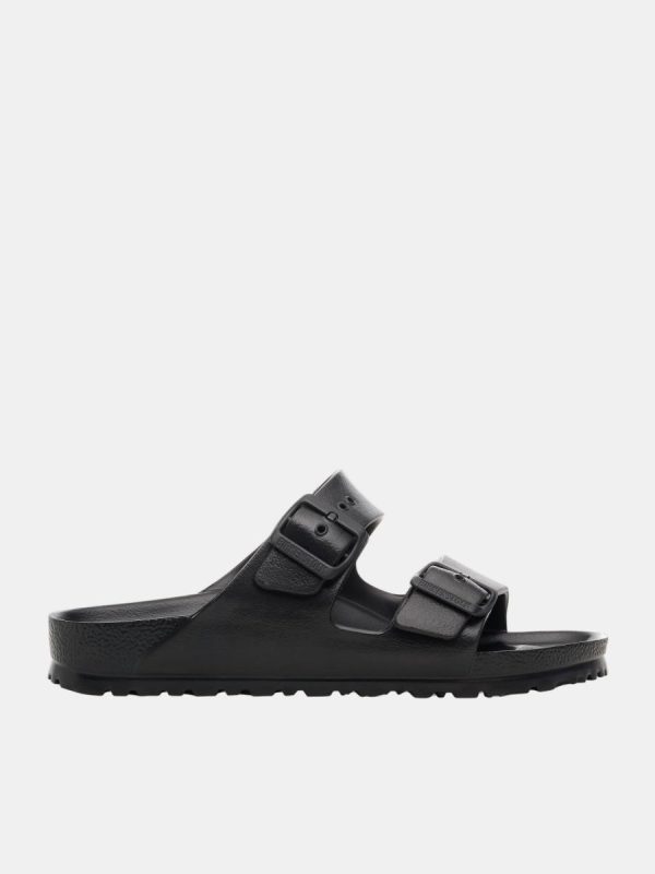 Sandalias de hombre Birkenstock con doble hebilla - Negro