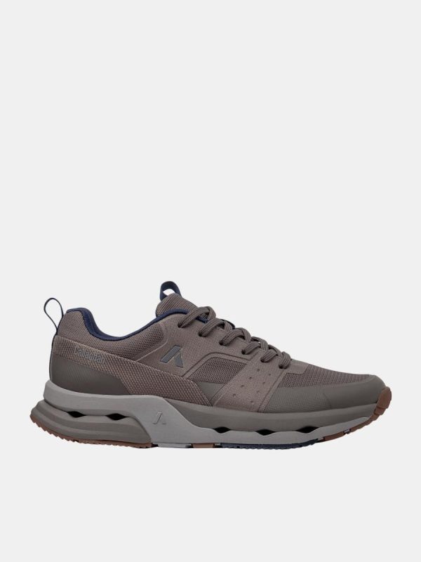 Deportivo running cordones - Gris ceniza