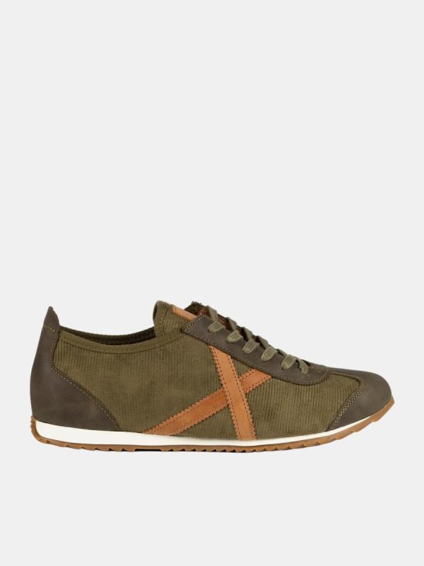 Zapatilla deportiva de hombre casual - Kaki