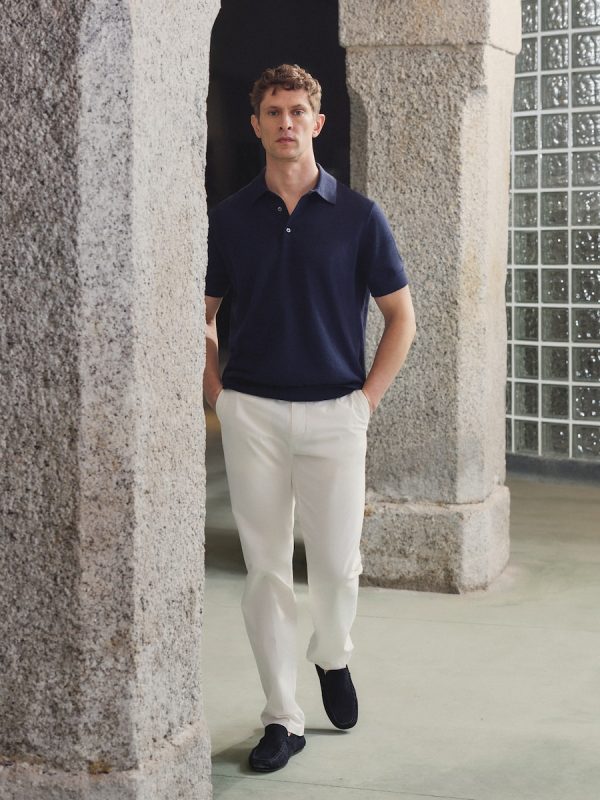 Pantalón chino regular fit twill hombre - Crudo