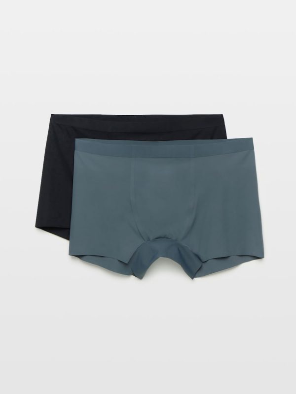 Pack 2 boxer sin costuras - Negro