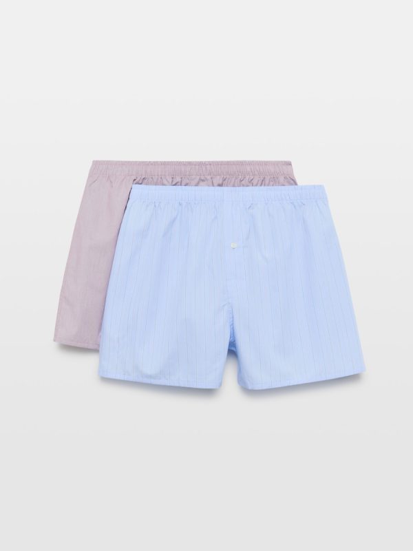 Pack 2 boxers de tela - Azul