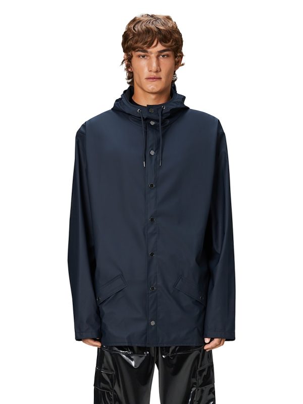 Parka de hombre corta lluvia - Azul marino