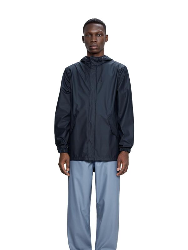 Parka de hombre corta lluvia - Azul marino