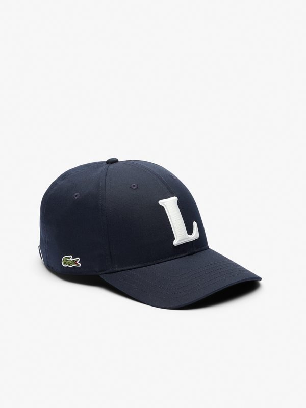 Gorra de sarga de hombre. - Azul oscuro