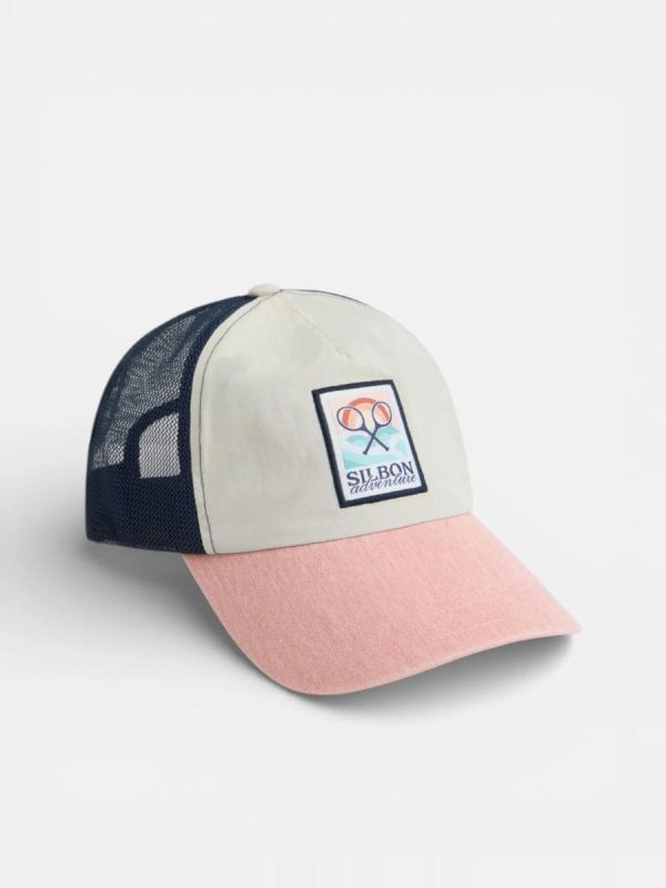 Gorra trucker adventure piedra de hombre. - Beige
