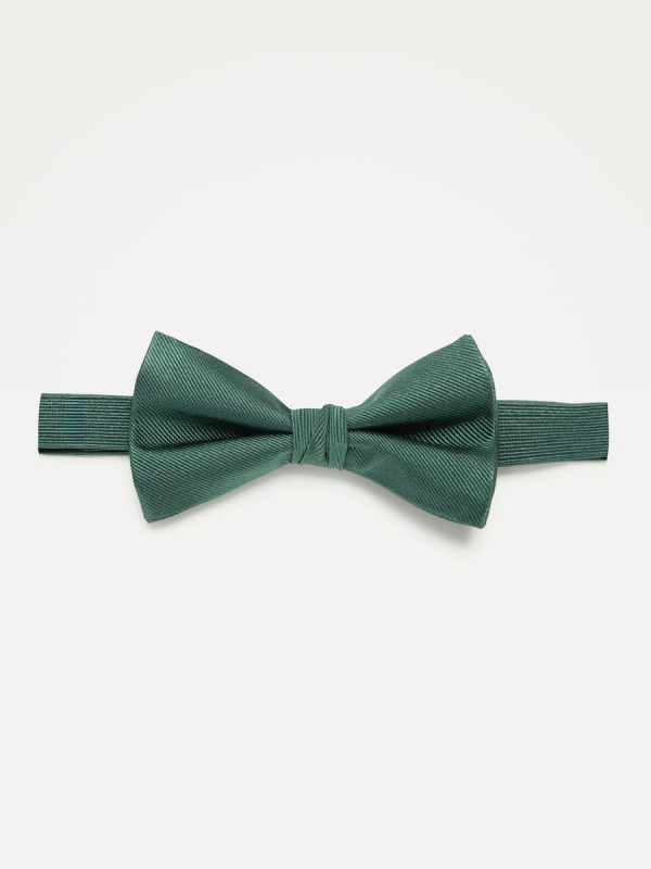 Pajarita hombre ajustable - Verde oscuro