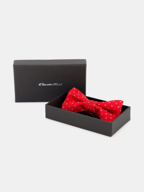 Pajarita hombre ajustable - Rojo