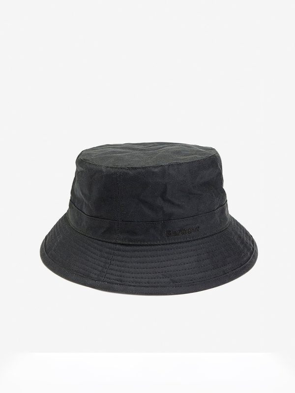 Sombrero de hombre de algodón con forro de tartán - Verde