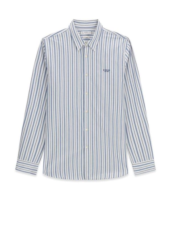 Camisa de manga larga de hombre - Gris