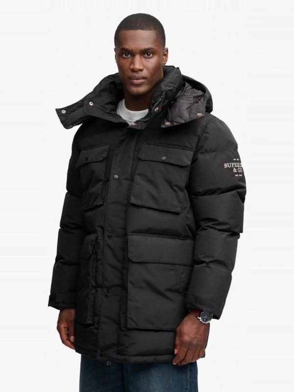 Parka de hombre Everest Expedition - Negro