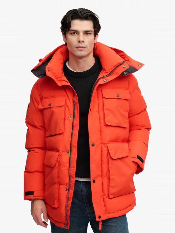 Parka de hombre Everest Expedition - Naranja