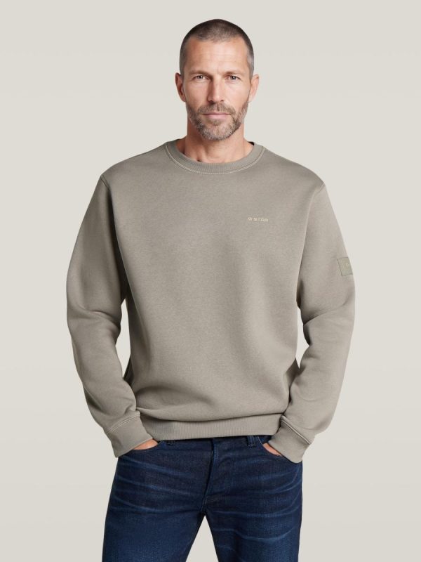 Sudadera de hombre de corte recto - Beige