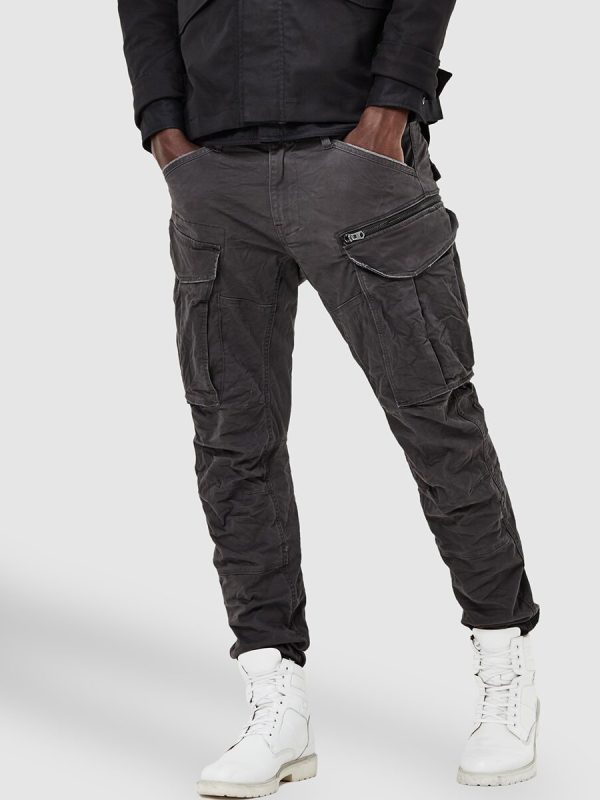 Pantalón cargo hombre G-Star Raw Rovic Zip 3D tapered - Gris