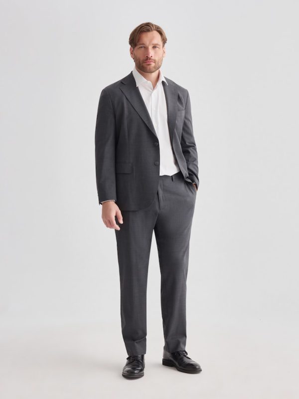 Pantalón hombre traje separate. - Gris oscuro