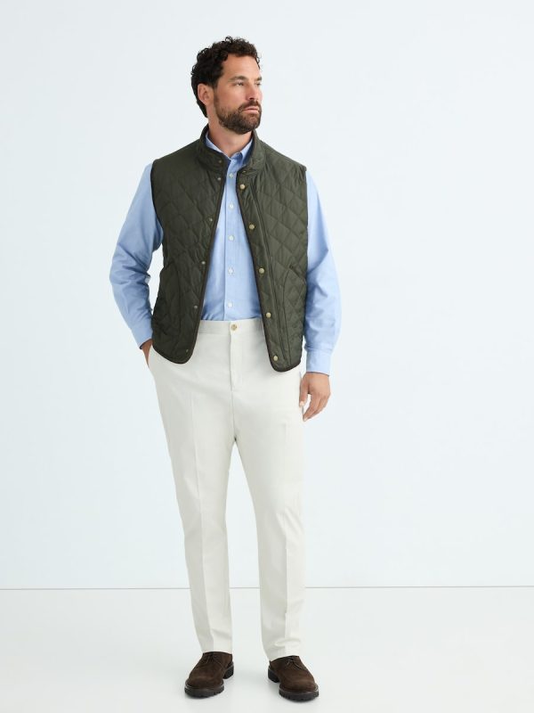 Pantalón chino regular fit twill hombre talals grandes - Hielo