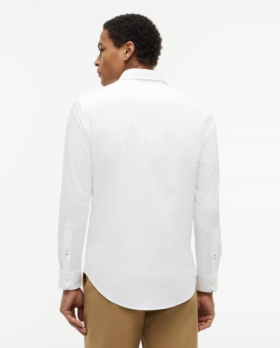 Camisa de caballero Performance en popelín - Blanco - Imagen 2