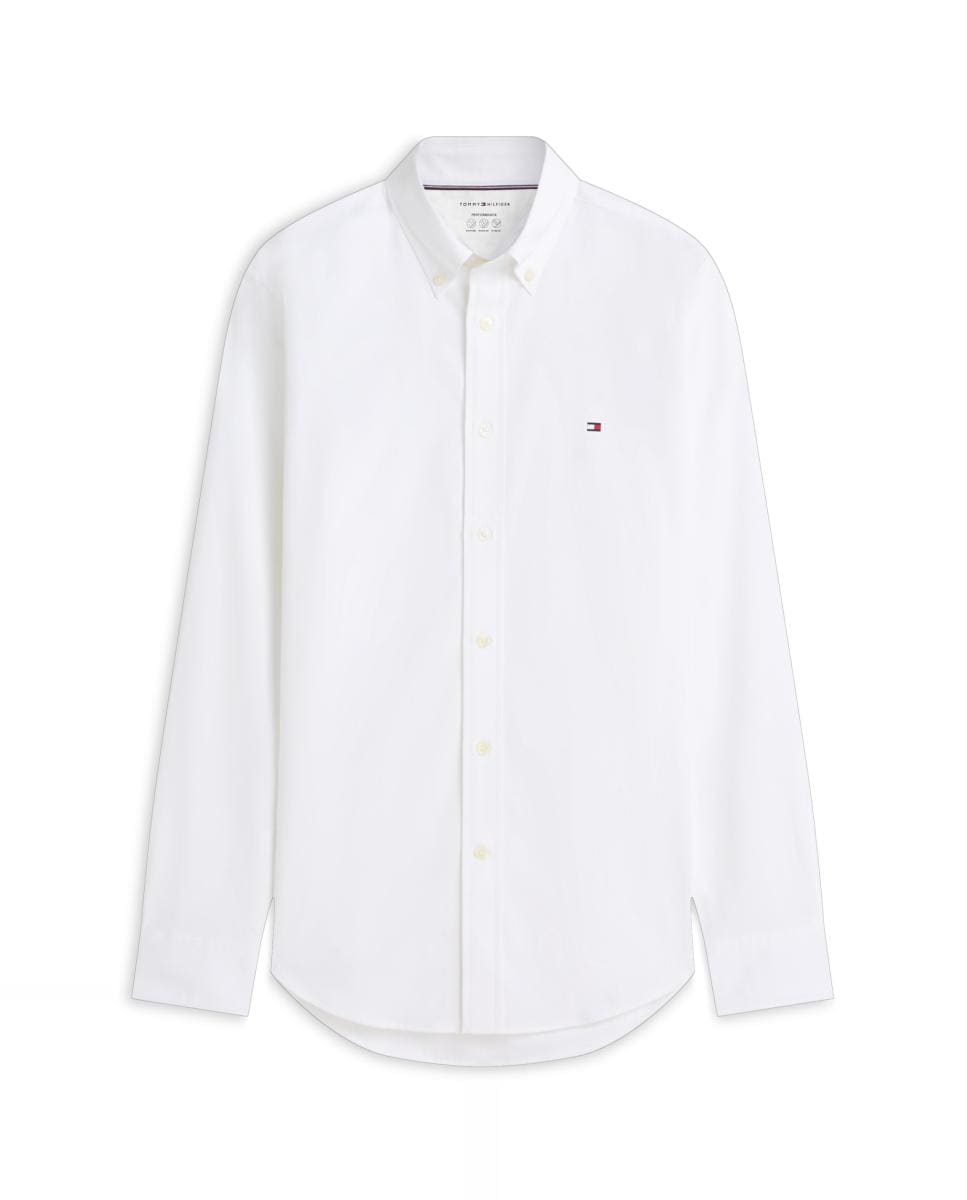 Camisa de caballero Performance en popelín - Blanco - Imagen 4