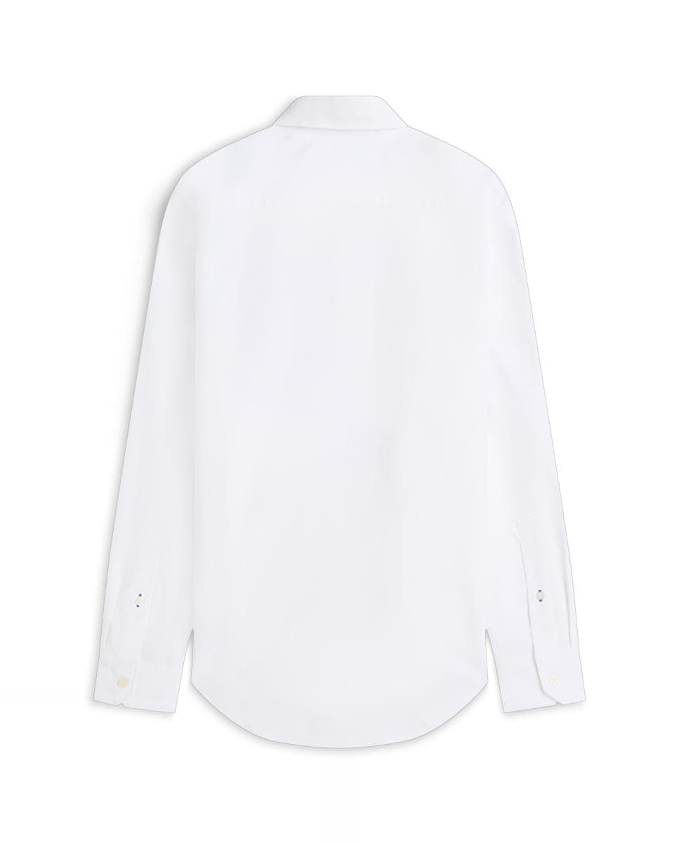 Camisa de caballero Performance en popelín - Blanco - Imagen 5