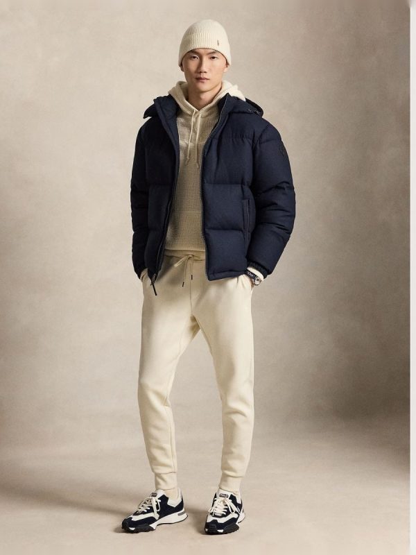 Pantalón jogger de hombre Vintage Caqui - Crema