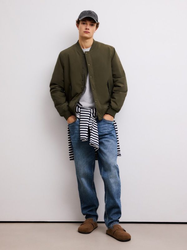 Cazadora bomber acolchada de hombre - 520 Kaki