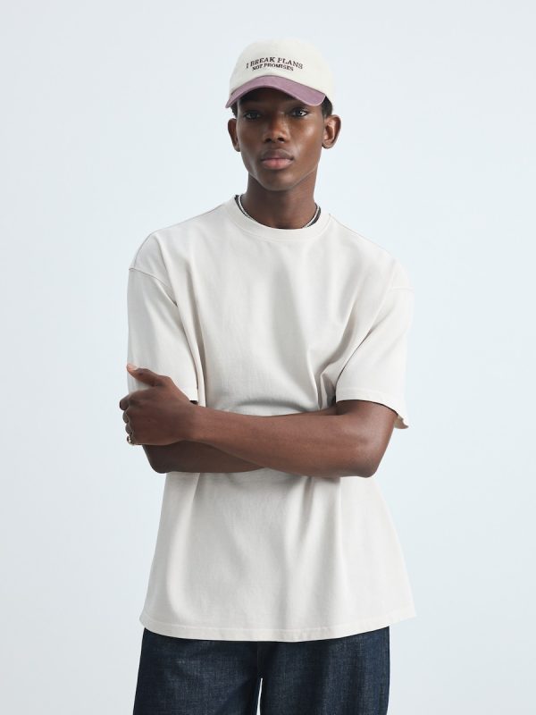 Camiseta manga corta estructura - Hielo