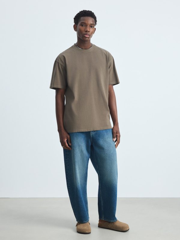 Camiseta manga corta estructura - 520 Kaki