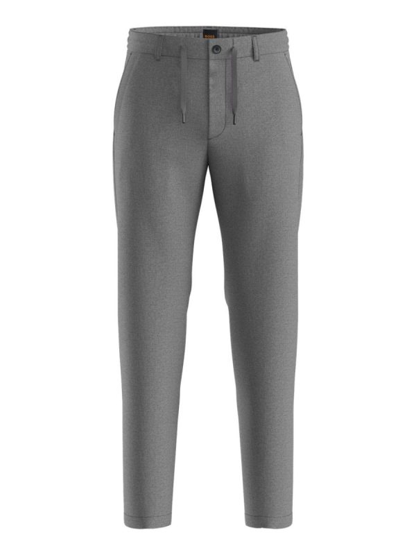 Pantalón largo de hombre tallas grandes. - Gris oscuro
