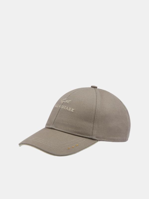 Gorra baseball de hombre con logotipo - Beige