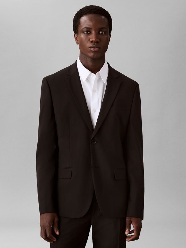 Americana de traje Hombre fit slim - Negro