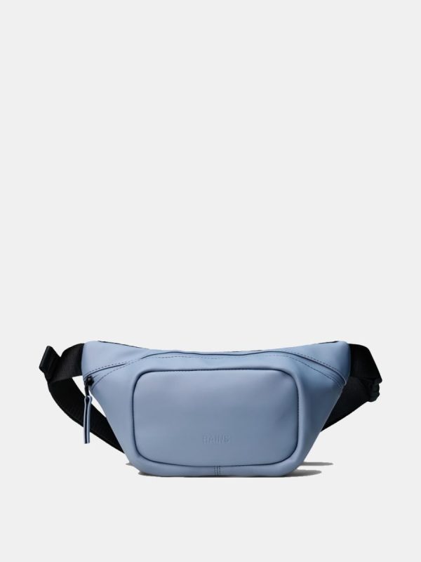 Riñonera mini impermeable compacta de hombre - Azul