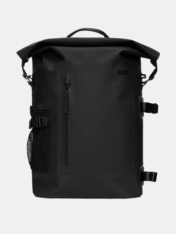 Mochila rolltop grande técnica de hombre - Negro