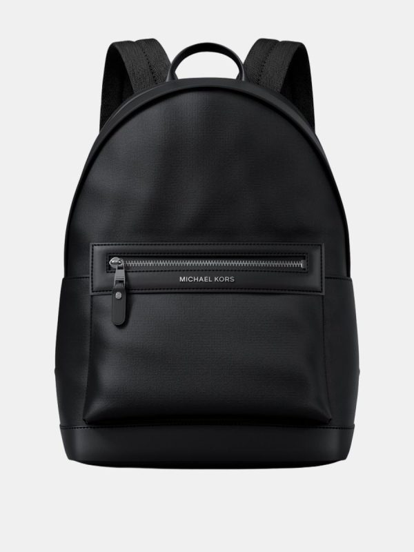 Mochila de hombre bolsillo delantero - Negro