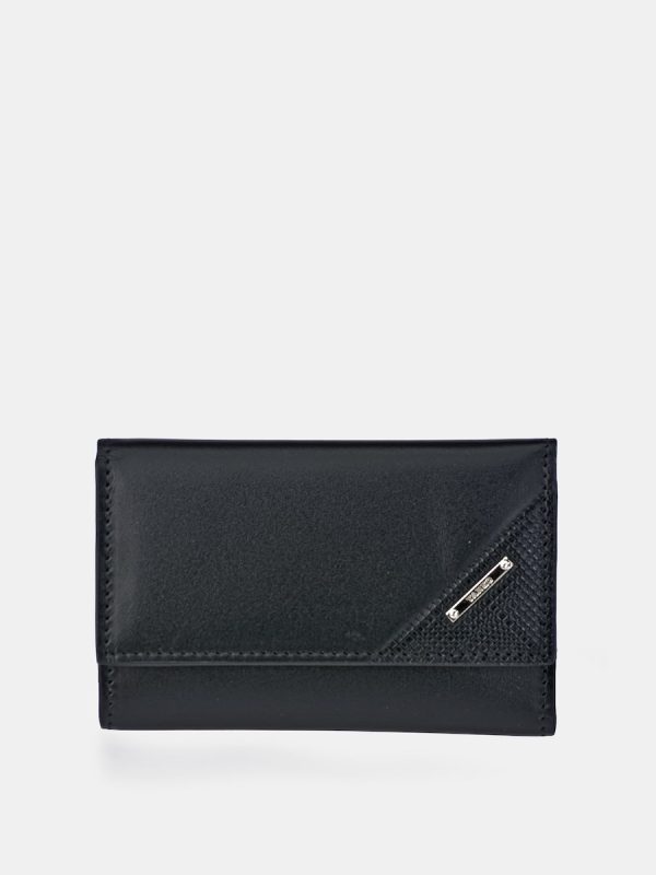 Llavero en piel de hombre - Negro