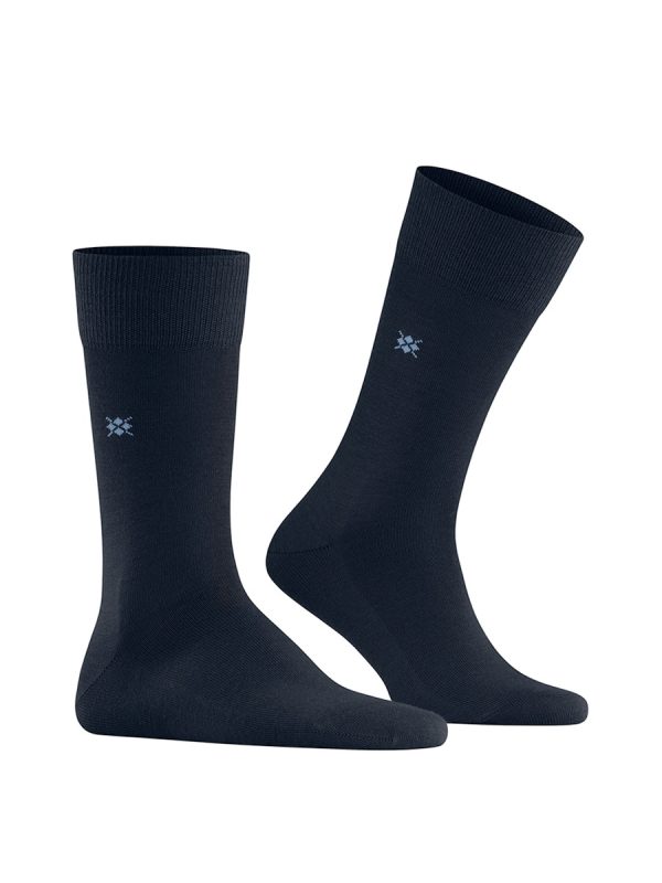 Calcetines cortos de hombre lisos - Azul marino