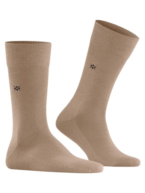 Calcetines cortos de hombre lisos - Camel