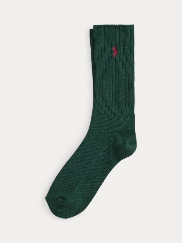 Calcetines cortos de hombre - Verde Pino