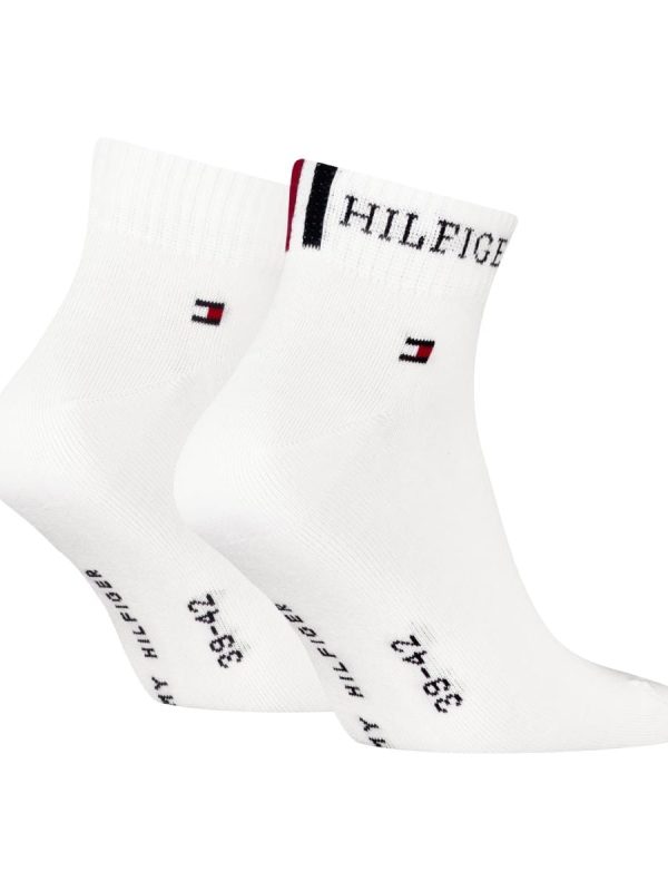 Pack de 2 calcetines tobilleros de hombre - Blanco
