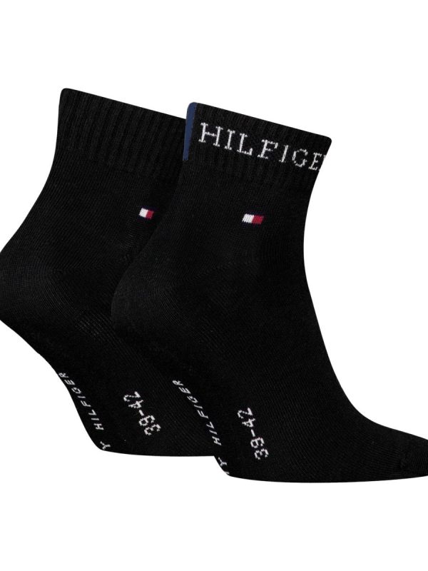 Pack de 2 calcetines tobilleros de hombre - Negro