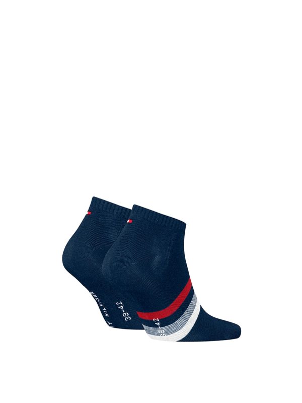 Pack de 2 calcetines tobilleros de hombre - Azul marino