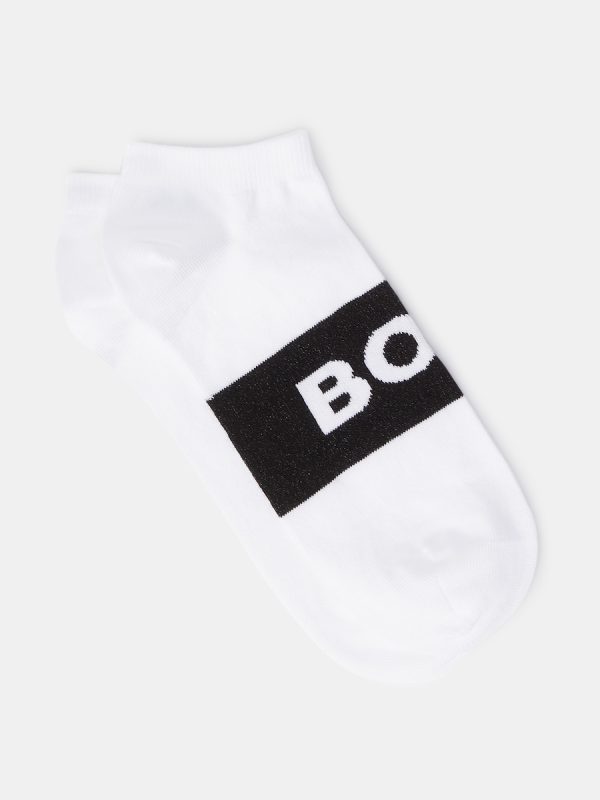 Pack de dos calcetines de hombre en color negro - Blanco