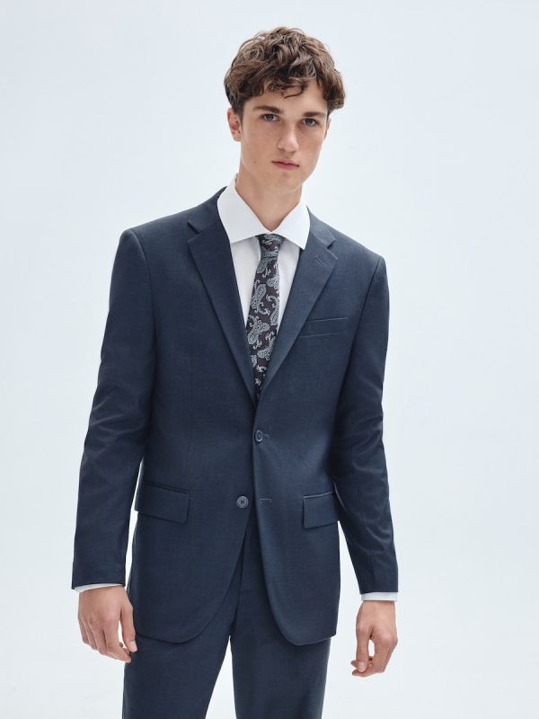 Chaqueta de hombre conjunto traje lisa - 830 Antracita