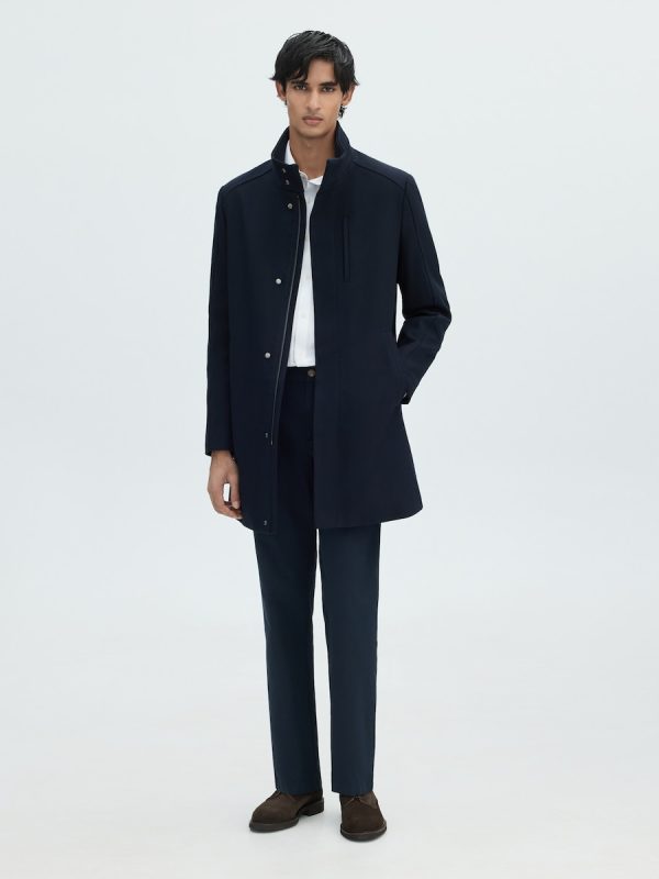 Chino de hombre slim bi-stretch - Azul marino
