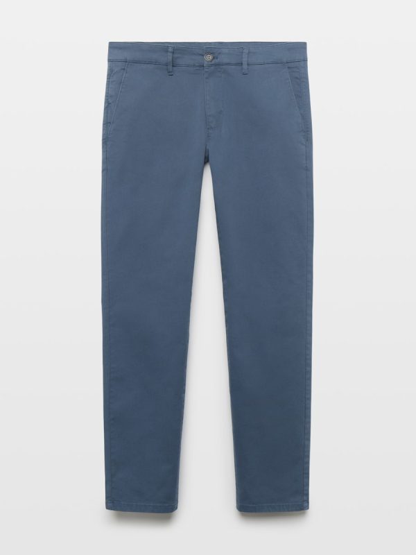 Chino de hombre stretch slim - 400 Azul