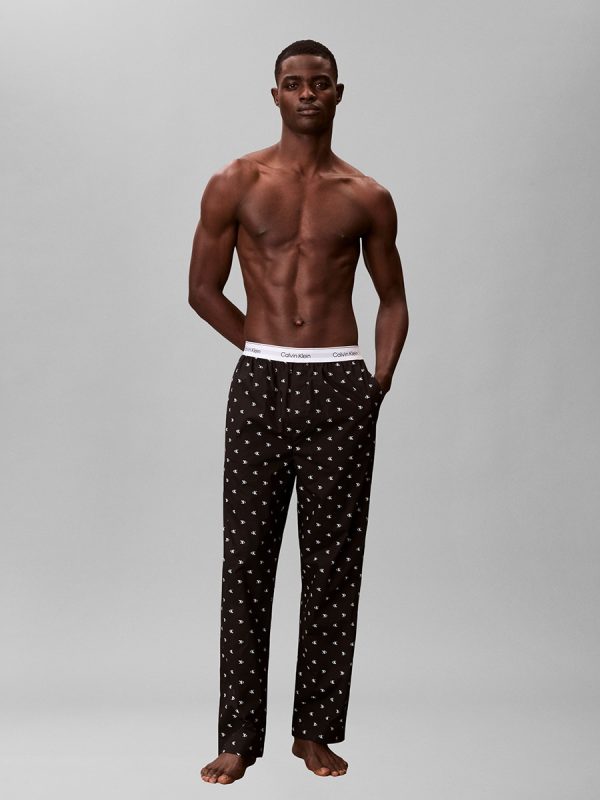 Pantalón largo de pijama - Negro