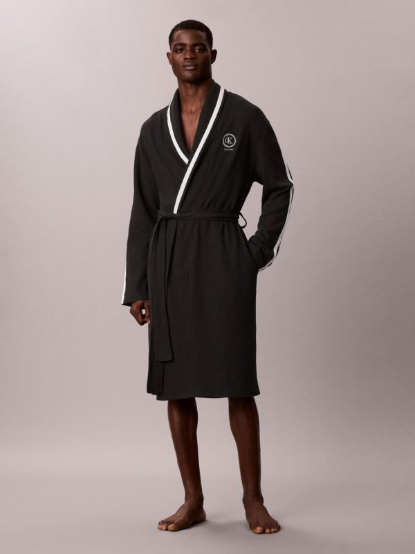 Bata de hombre - Negro